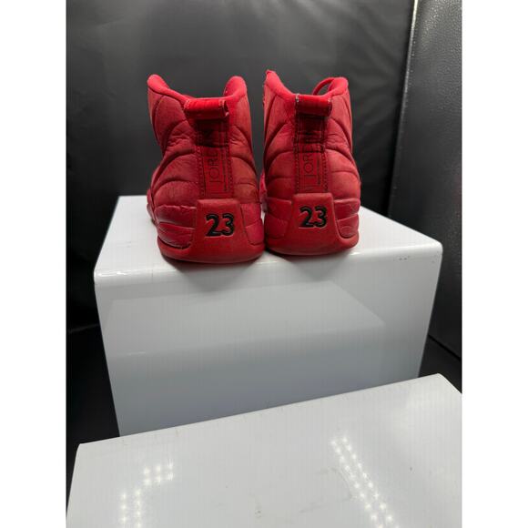 Nike Air Jordan 12 Retro Sneakers - Red - Size 8M - Picture 7 of 10
